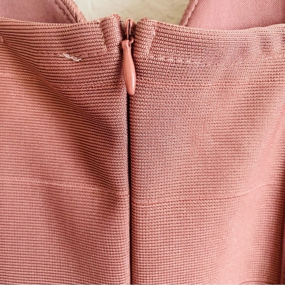 New Haute Monde body con bandage mini dress size Medium strappy sexy night out - Picture 9 of 12